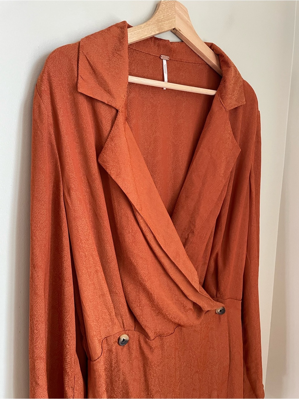 Free People Simone Dress Cinnaber Size M Boho Cocktail Evening Chic Date Night - Picture 5 of 12